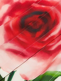 The Chloe Floral Stretch-Silk Blouse