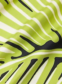 Yoshinoki Printed One-Shoulder Caftan