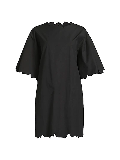 Tech Cotton Taffeta T-Shirt Dress