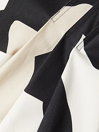 Nishi Cotton-Blend Fit-&-Flare Dress