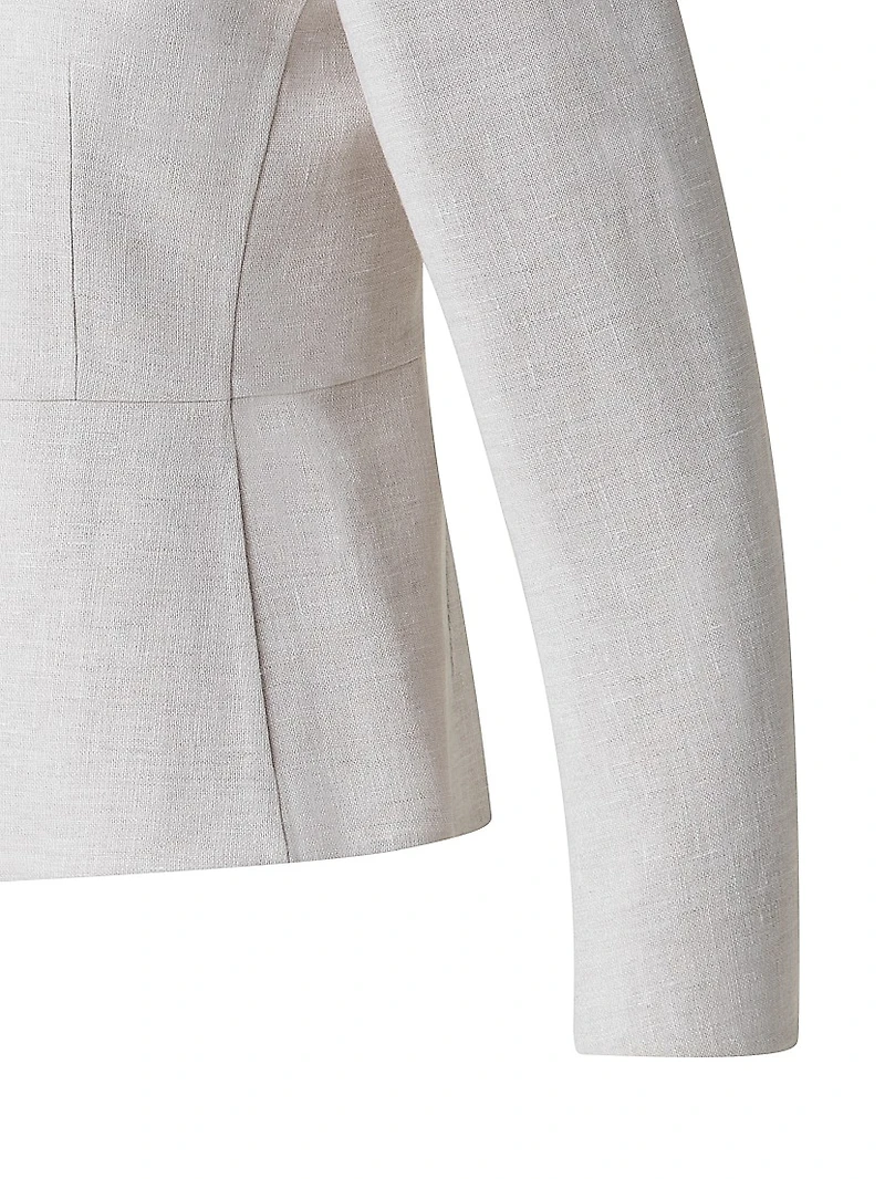 Tina Twisted Linen Jacket