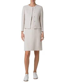 Tina Twisted Linen Jacket
