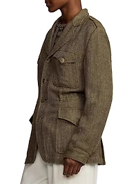 Schmitt Herringbone Blazer