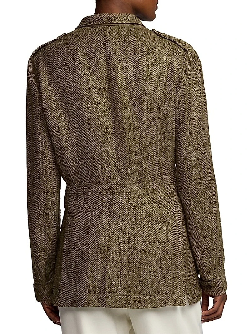 Schmitt Herringbone Blazer