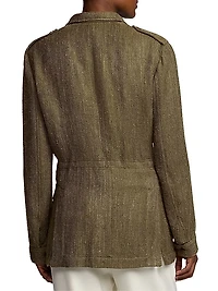 Schmitt Herringbone Blazer