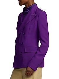 Desmond Wool-Silk Blazer