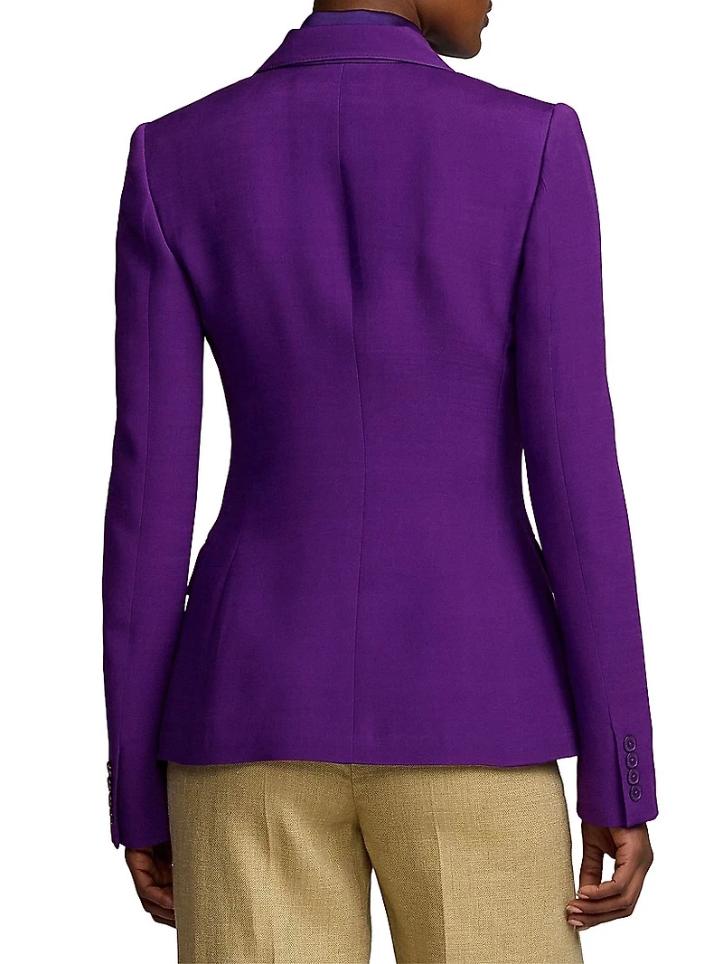 Desmond Wool-Silk Blazer