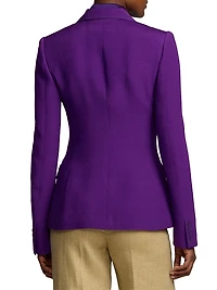 Desmond Wool-Silk Blazer