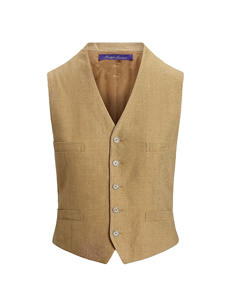 Jaden Rustic Twill Vest