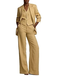 Jaden Rustic Twill Vest