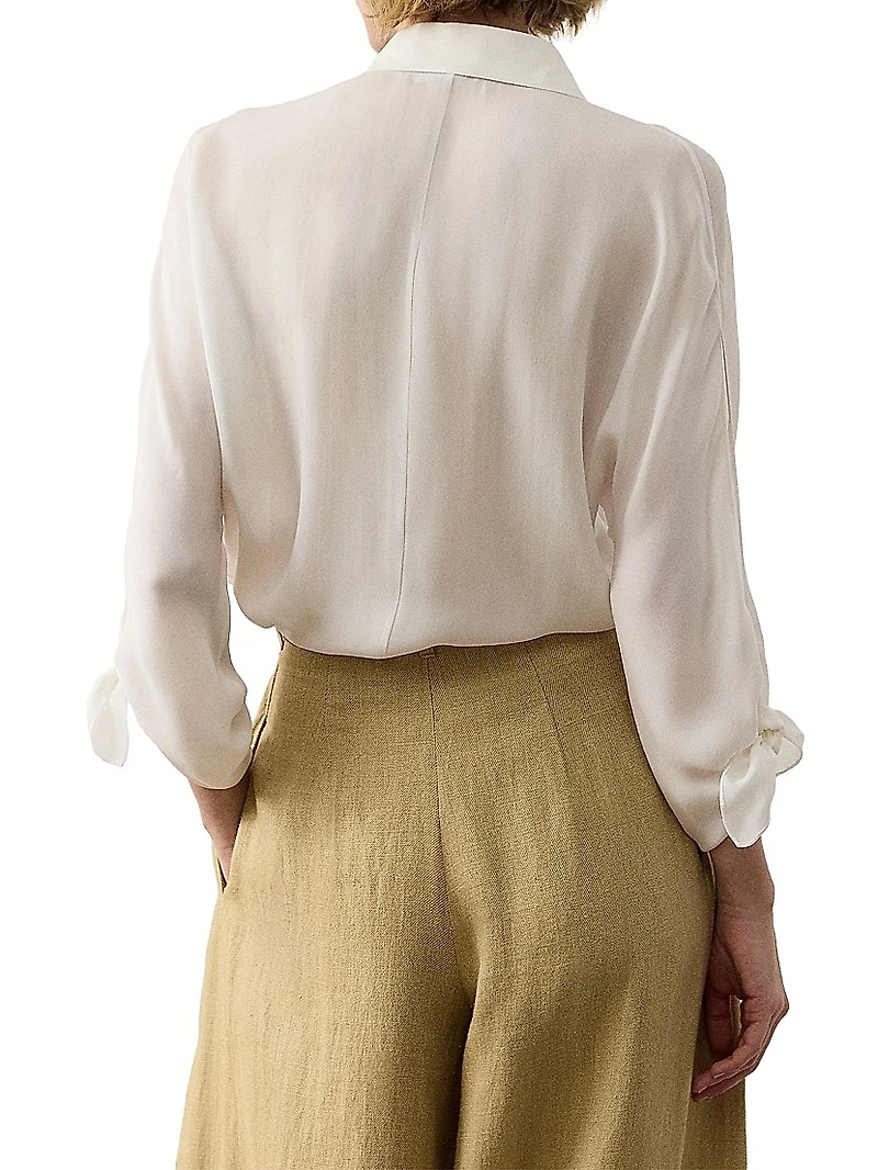 Karen Silk Georgette Blouse