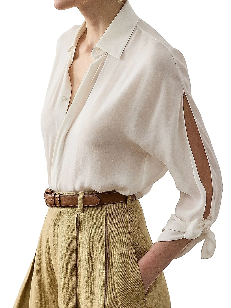 Karen Silk Georgette Blouse