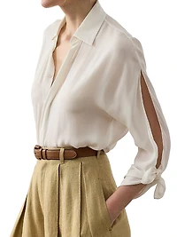 Karen Silk Georgette Blouse