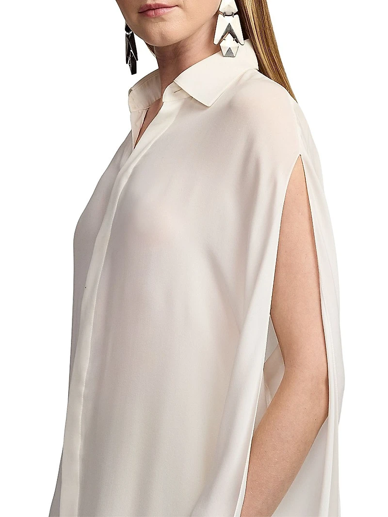 Karen Silk Georgette Blouse