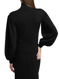 Virgin Wool Turtleneck Sweater
