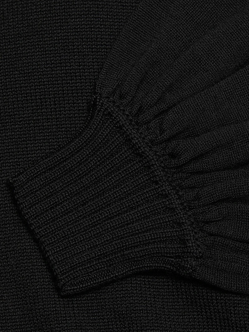 Virgin Wool Turtleneck Sweater