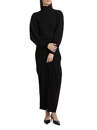 Virgin Wool Turtleneck Sweater