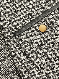 Cosa Wool-Blend Tweed Miniskirt