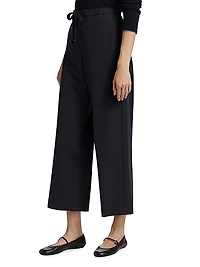 Argenta Wool Drawstring Pants