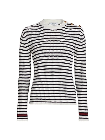 Lari Striped Wool Sweater