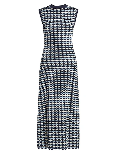 Spondylus Pacifico Sleeveless Midi-Dress