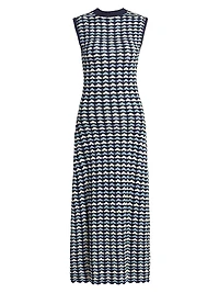 Spondylus Pacifico Sleeveless Midi-Dress