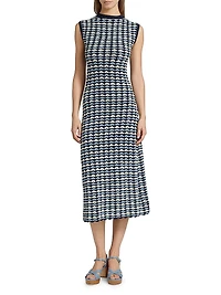 Spondylus Pacifico Sleeveless Midi-Dress