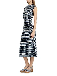 Spondylus Pacifico Sleeveless Midi-Dress