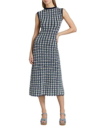 Spondylus Pacifico Sleeveless Midi-Dress