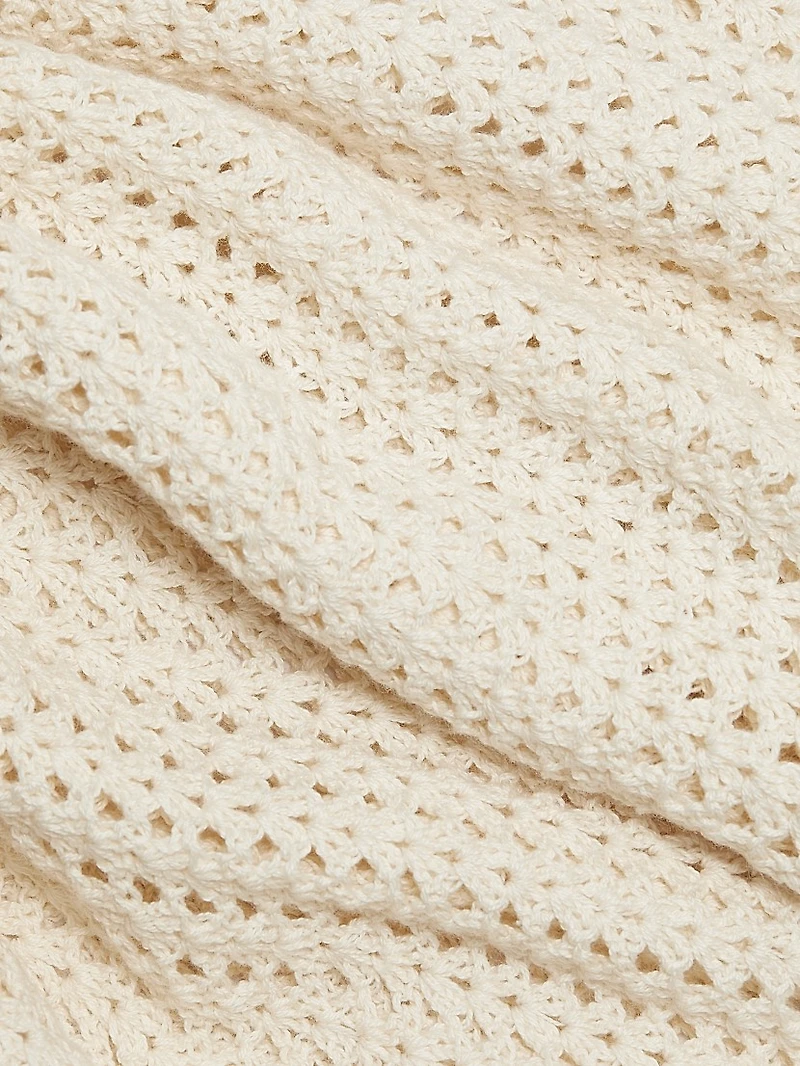 Spondylus Misha Crochet Maxi Dress