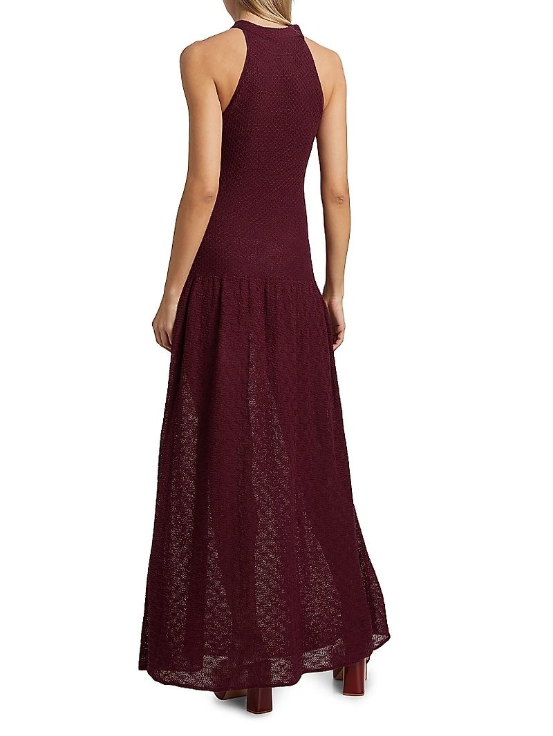 Cayo Halter Maxi Dress