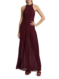 Cayo Halter Maxi Dress