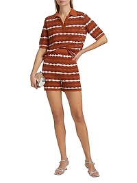 Mullu Chevron Shorts