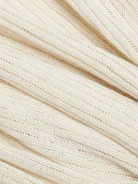 Spondylus Onda Rib-Knit Crewneck Sweater