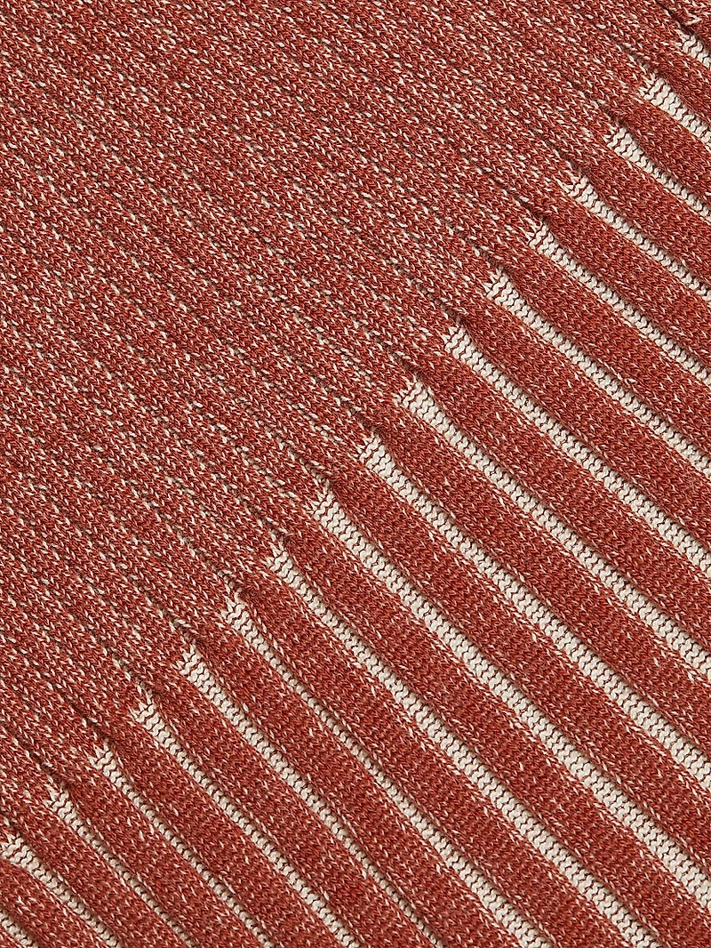 Spondylus Golfo Rib-Knit Midi-Dress