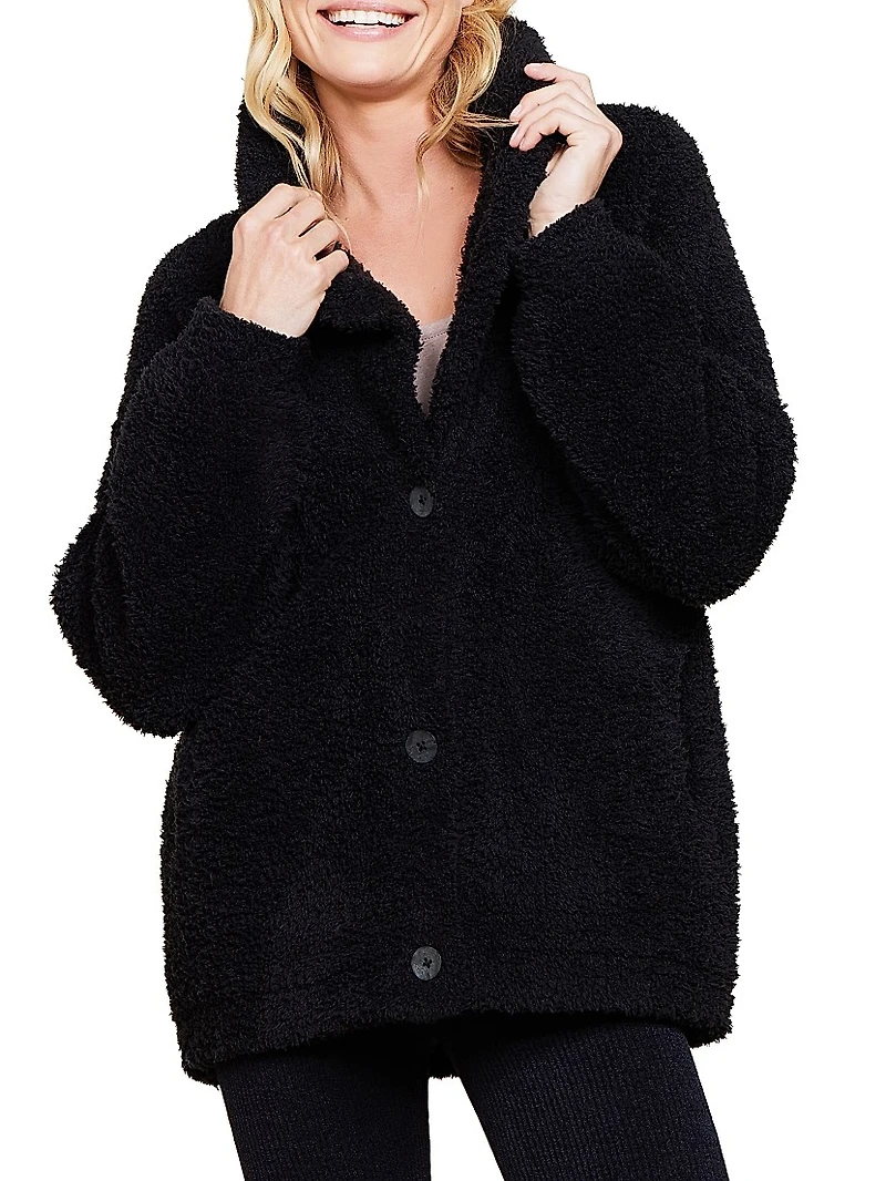 Cozychic Button-Front Jacket