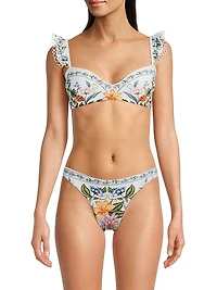 Sweet Bloom Bouquet Bikini Top