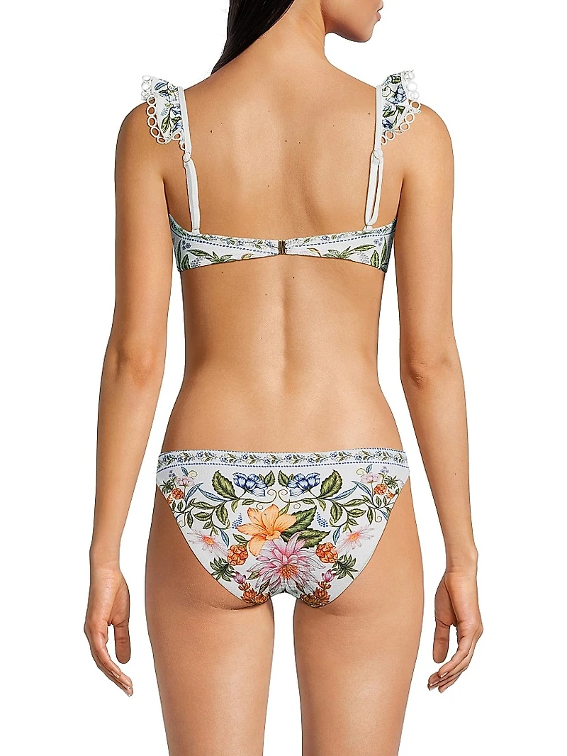 Sweet Bloom Bouquet Bikini Top