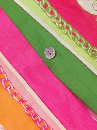 Floral Elegance Print Cover-Up Shirt