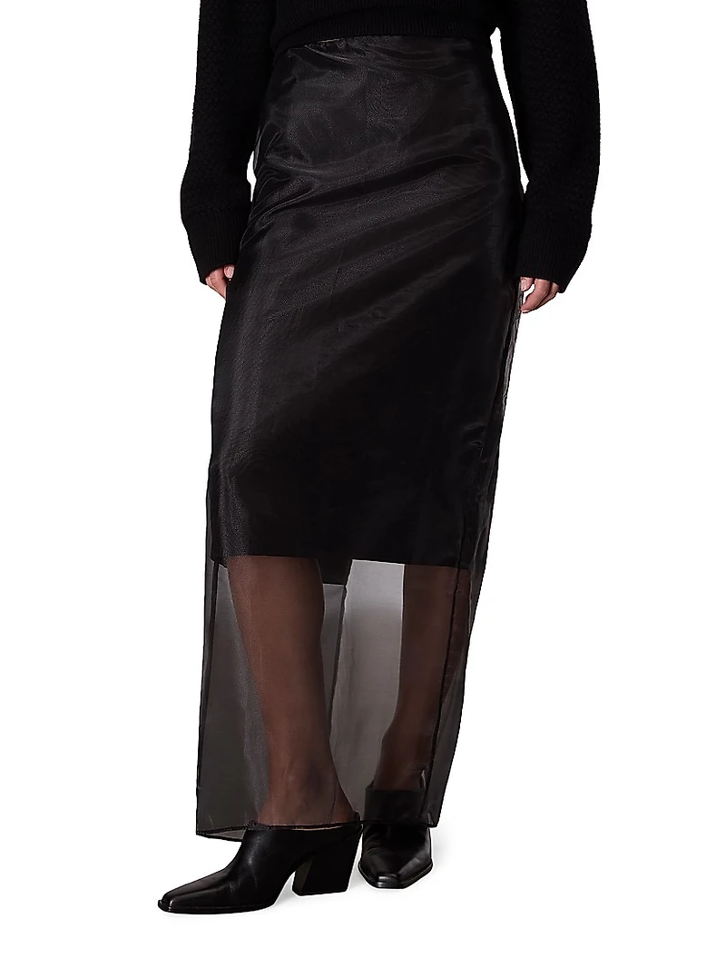 Annebet Organza Maxi Skirt