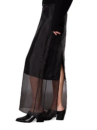 Annebet Organza Maxi Skirt