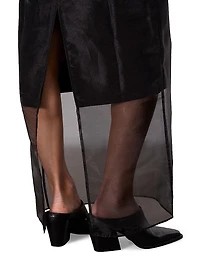 Annebet Organza Maxi Skirt