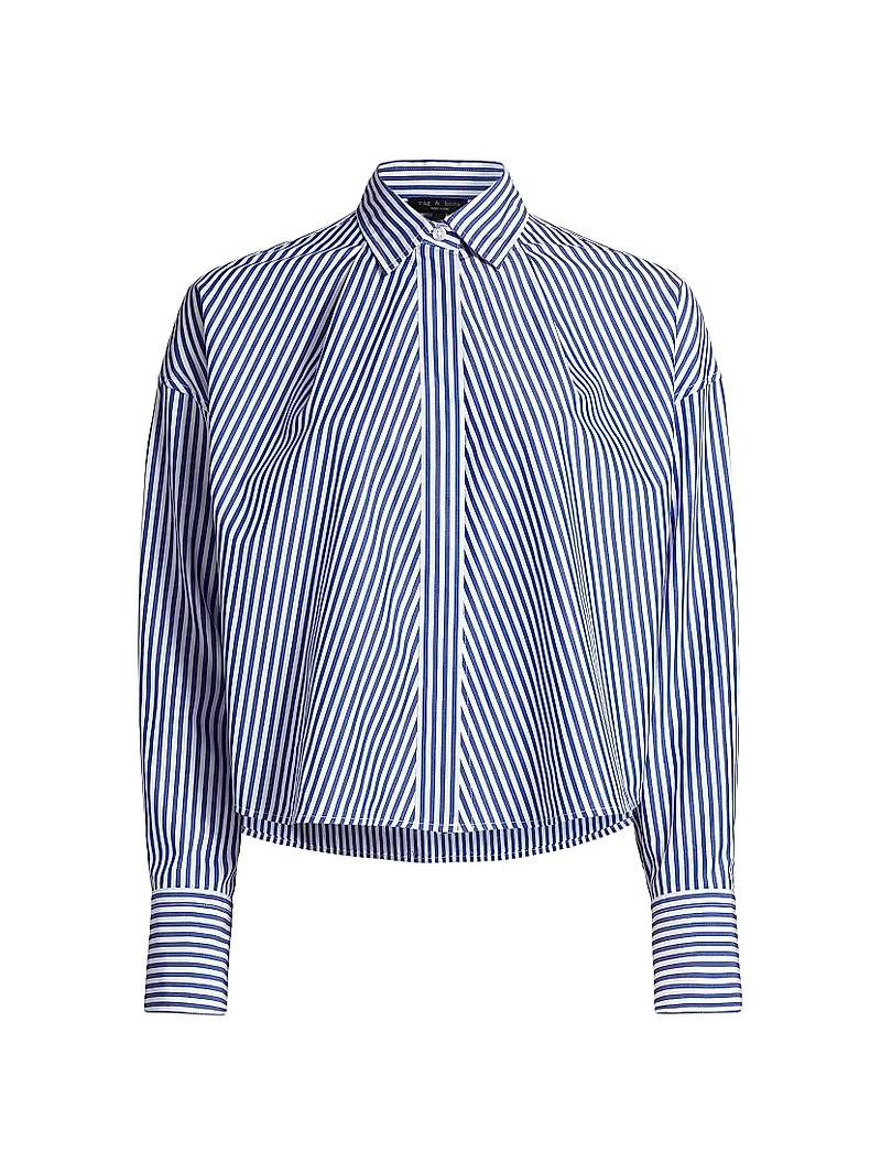 Martha Striped Poplin Shirt