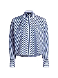 Martha Striped Poplin Shirt