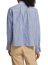 Martha Striped Poplin Shirt