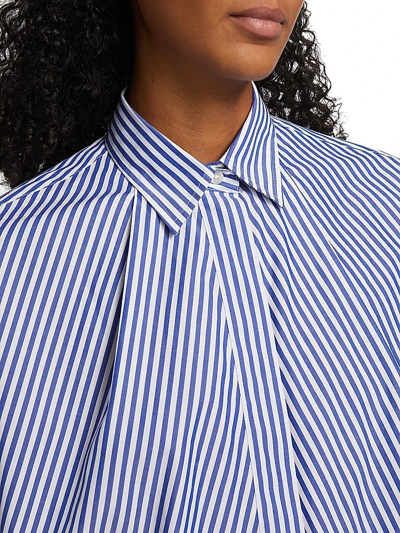 Martha Striped Poplin Shirt
