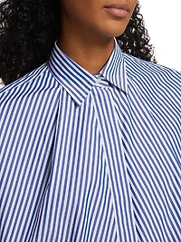 Martha Striped Poplin Shirt