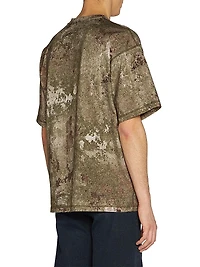 Camo Crewneck T-Shirt
