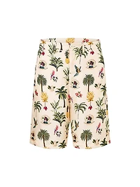 Camilla x White Lotus Mid-Length Shorts