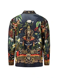 Camilla x White Lotus Oversized Silk Shirt